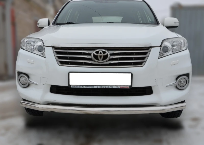 Защита переднего бампера d60 мм для Toyota RAV4 III (XA30) Рестайлинг  Юко TRAV.10.01