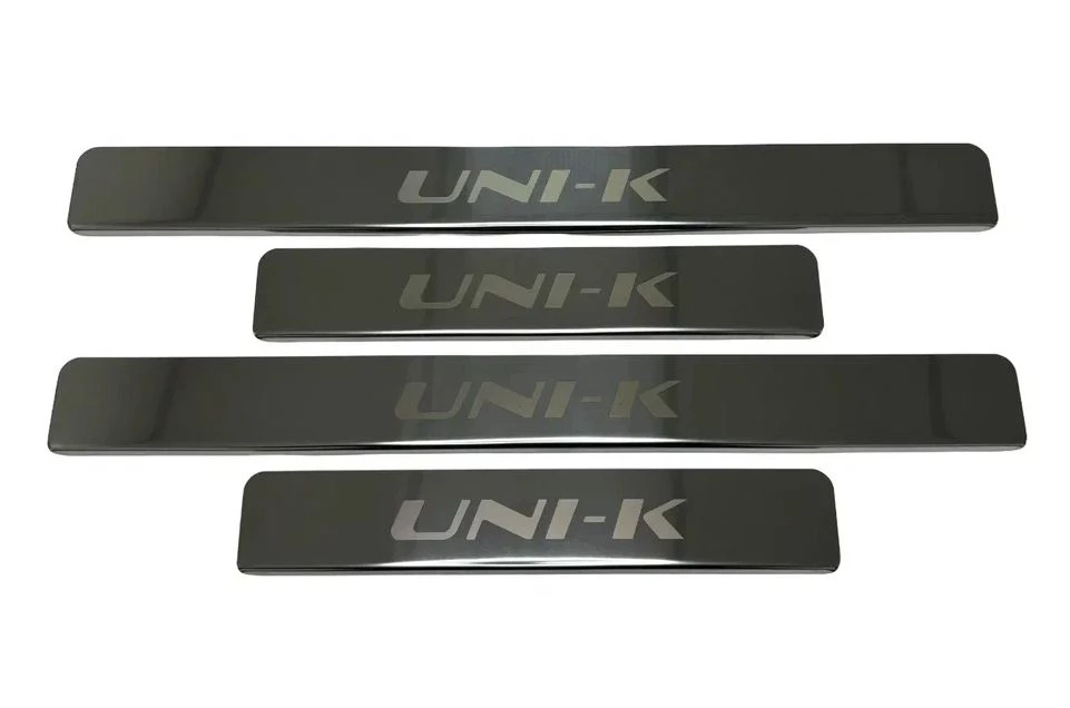 Накладки на пороги из нержавеющей стали 4шт. для Changan UNI-K