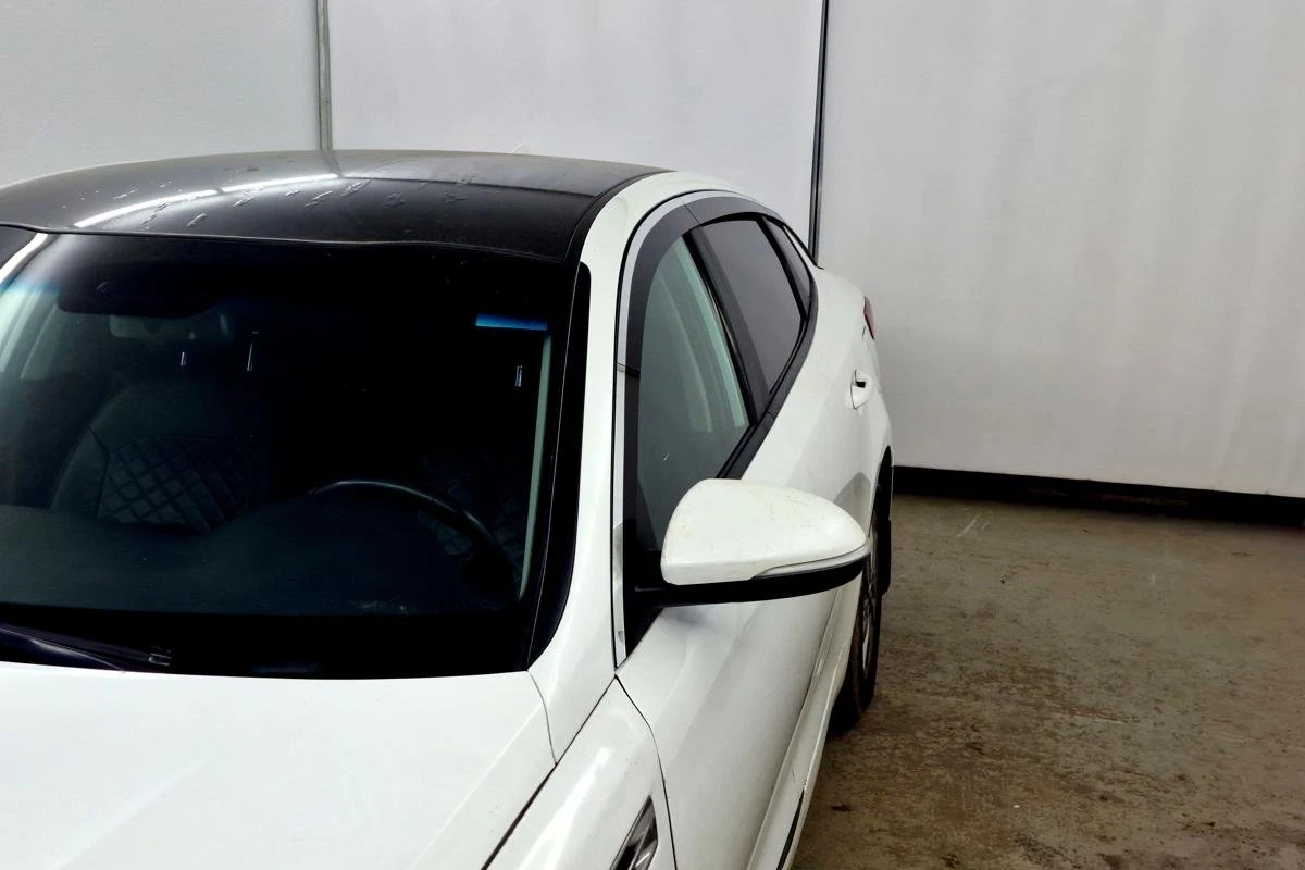 Дефлекторы окон 2D с хром накладками 6 шт. для Kia Optima IV