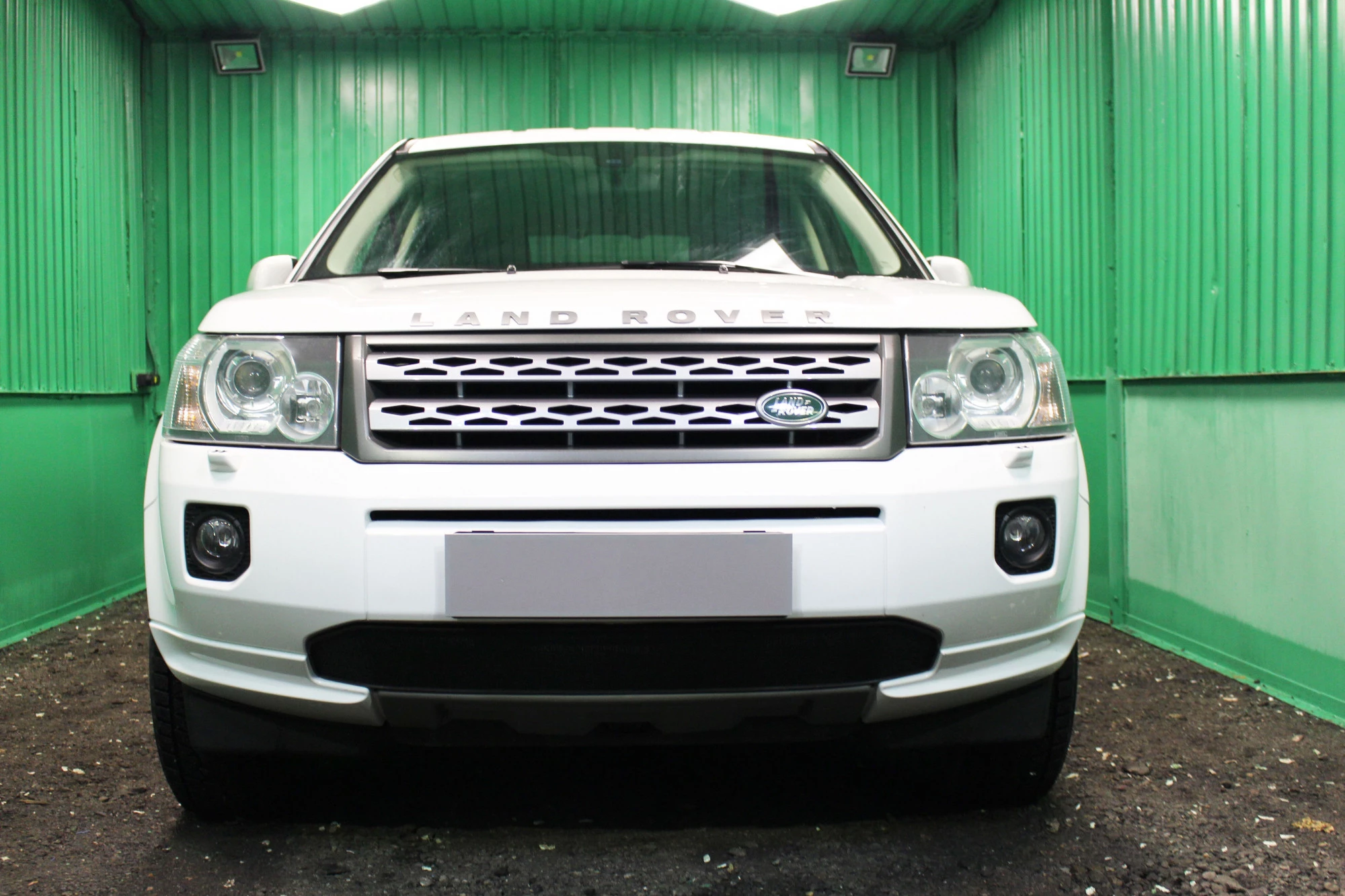 Защитная сетка радиатора для Land Rover Freelander II Рестайлинг Черный