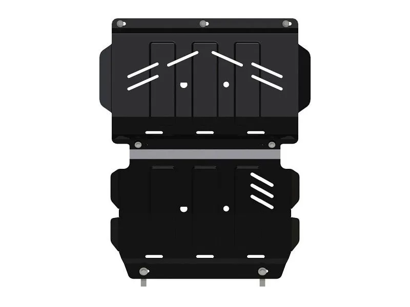 Защита картера и радиатора для Mitsubishi L200 IV