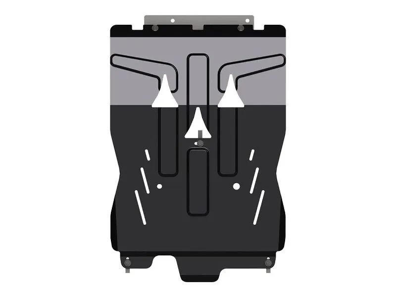 Защита картера и КПП для Audi A4 III (B7)  Sheriff 02.4080