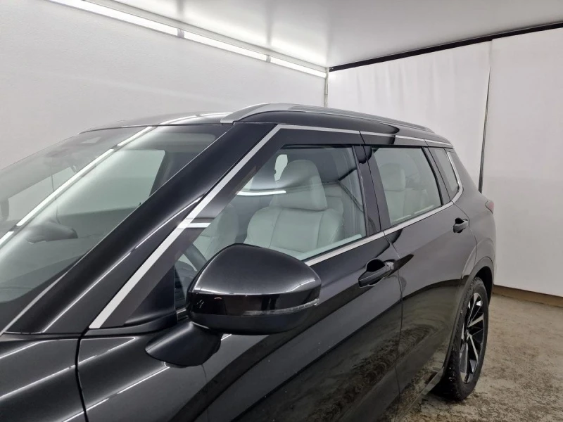Дефлекторы окон с хром накладками 2D 6 шт для Mitsubishi Outlander IV Хром Стрелка 11 2D153-6C.S11