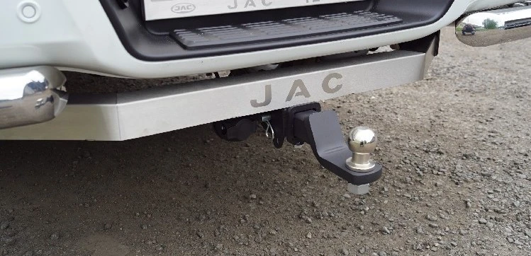 Фаркоп с типом шара Е нерж. для JAC T8 PRO  ТСС TCU00309N