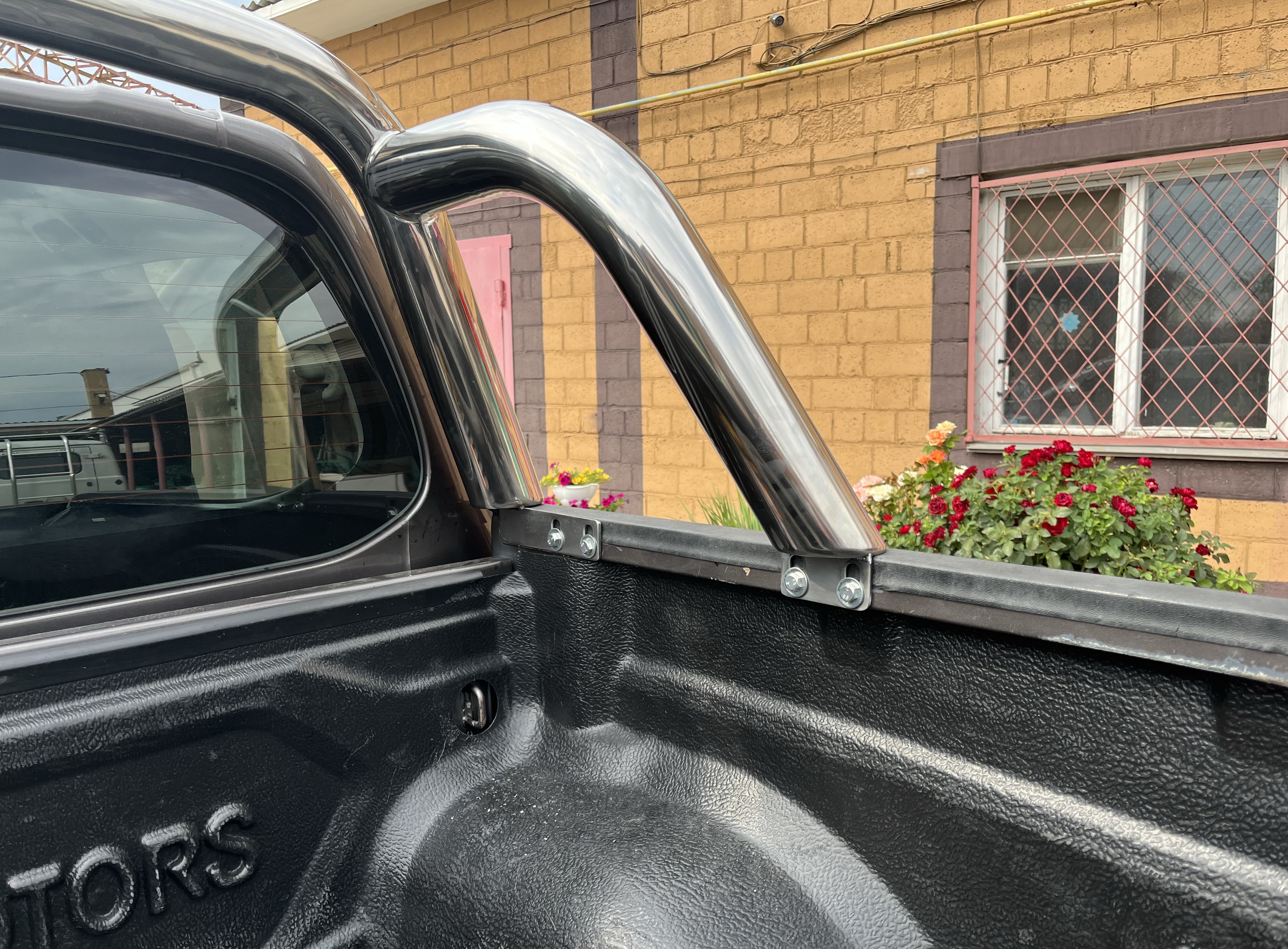 Защитные дуги d76 мм для Mitsubishi L200 V Рестайлинг
