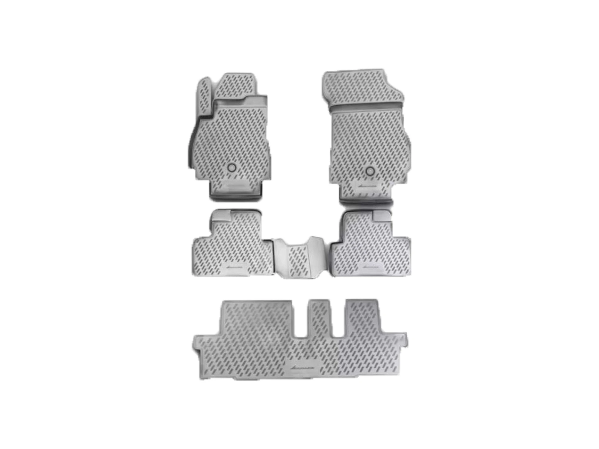 Коврики 3D в салон полиуретан 5 шт для Chevrolet Orlando I Черный Element CARCHV00017