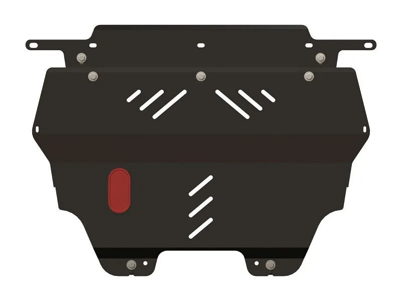 Защита картера и КПП для Citroen Berlingo II Рестайлинг