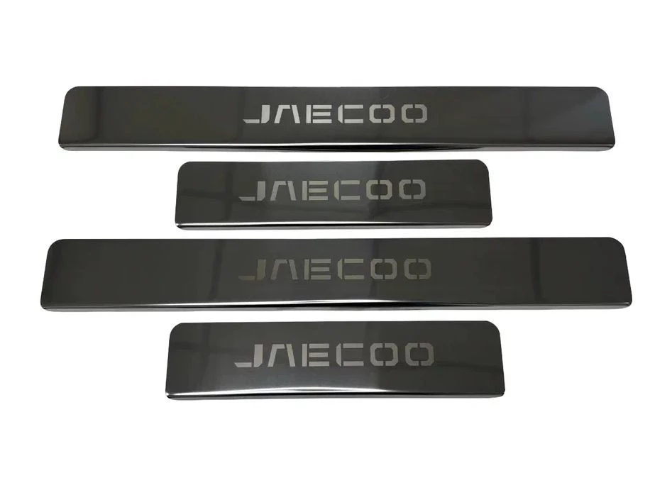 Накладки на пороги из нержавеющей стали 4шт. для Jaecoo J8