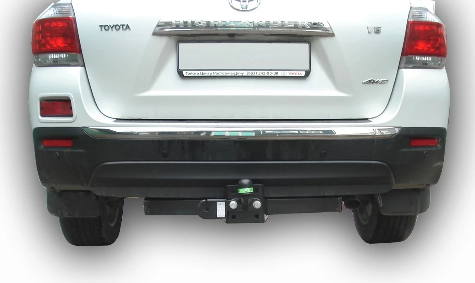 Фаркоп Leader с типом шара F для Toyota Highlander II (U40) Рестайлинг  Лидер-Плюс T119-F