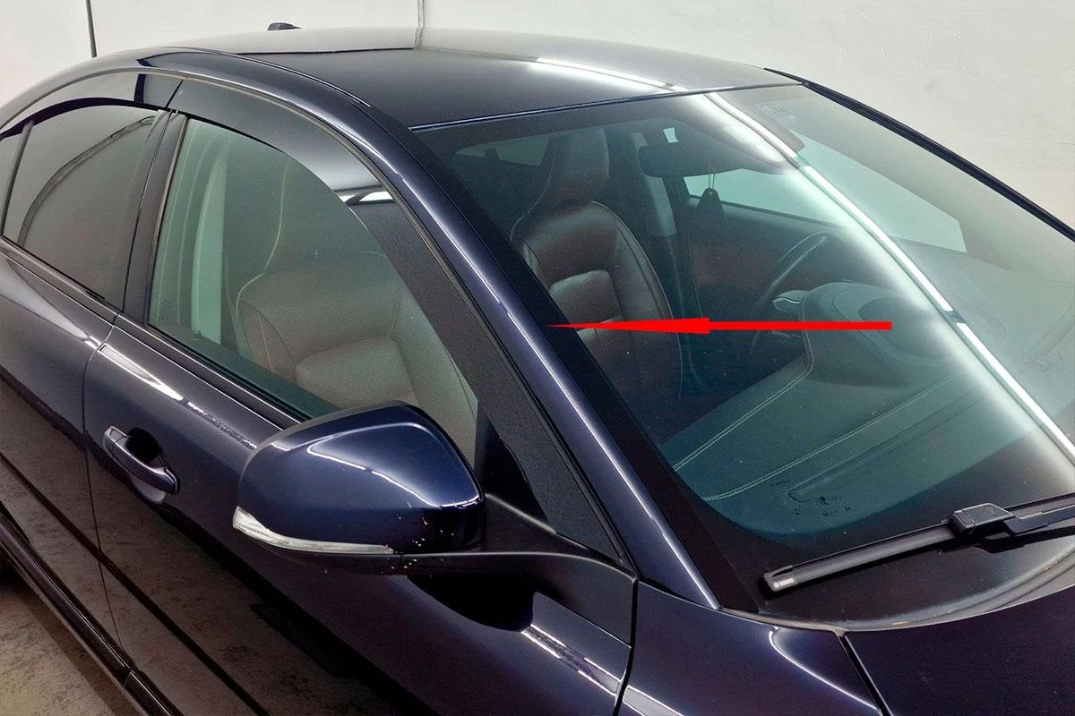 Водосток лобового стекла Премиум для Volvo S80 II Рестайлинг