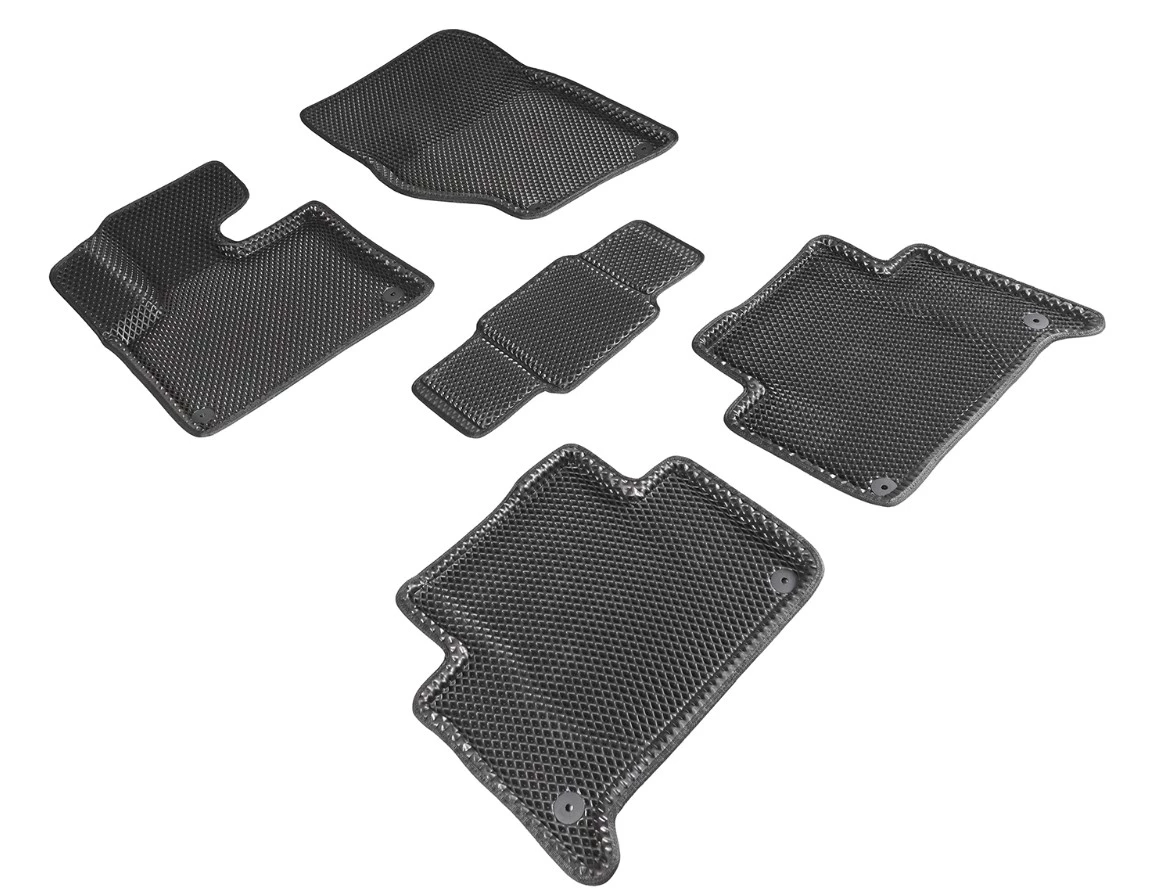 Коврики 3D EVA "РОМБ" для салона для Audi Q7 I (4L) Рестайлинг