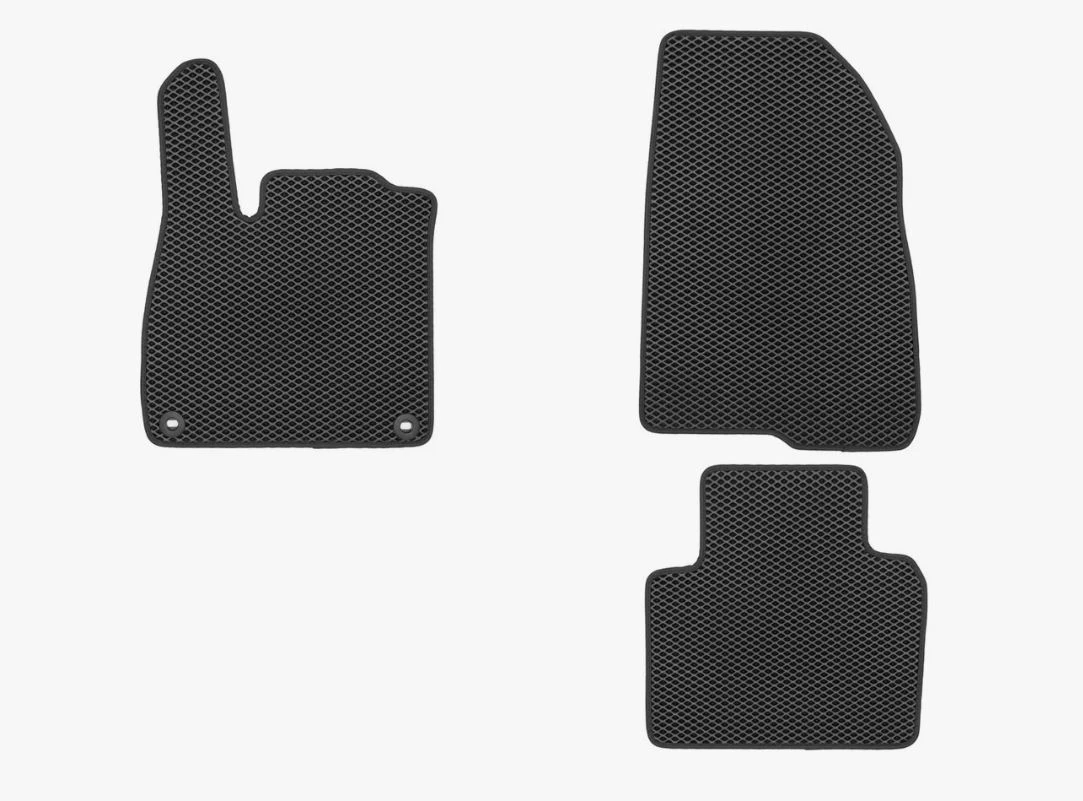 EVA коврики в салон 3шт для Honda Odyssey V Рестайлинг 2 Черный