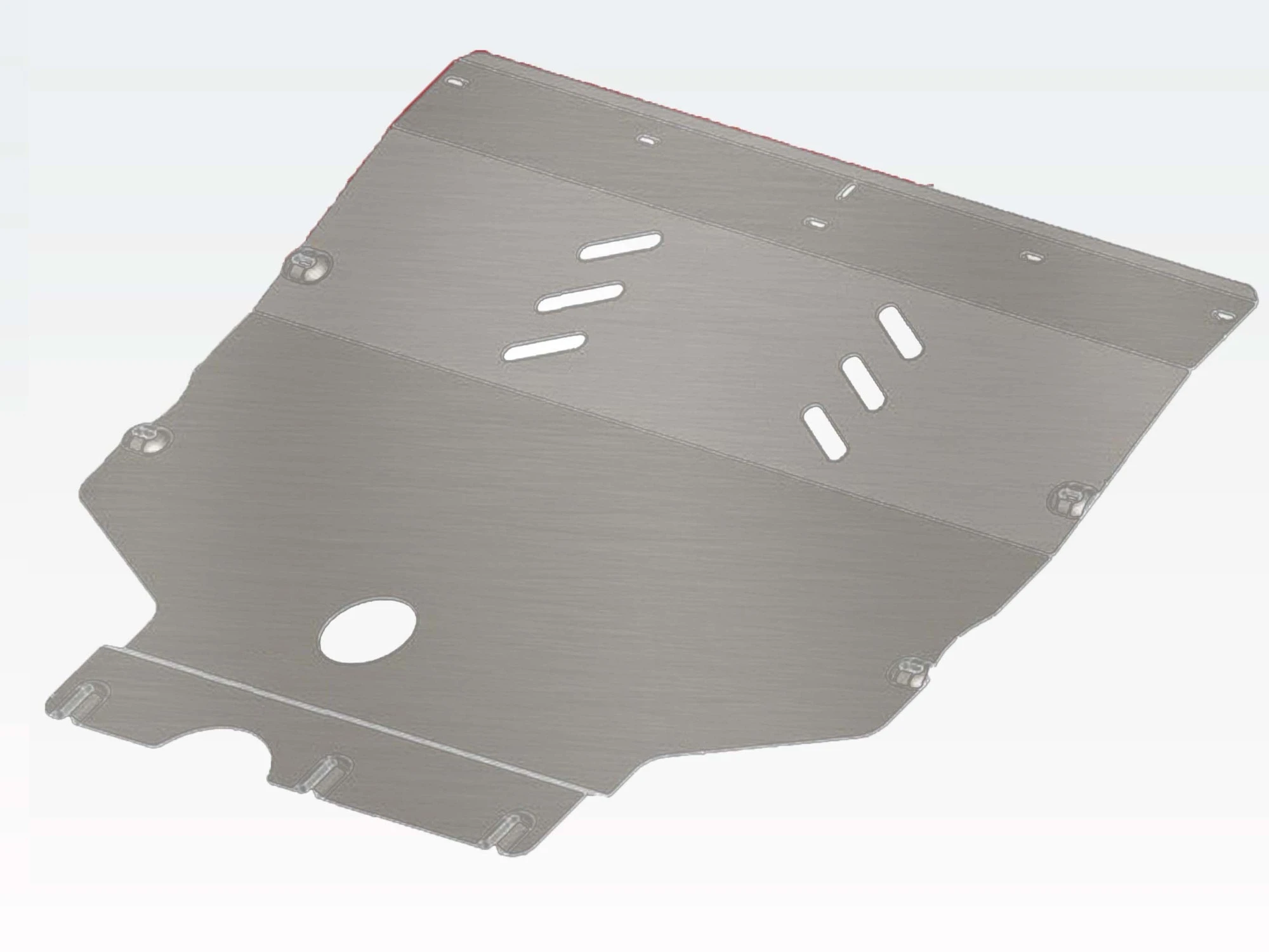Защита картера и КПП для FAW Besturn B70  Alfeco ALF4708AL4