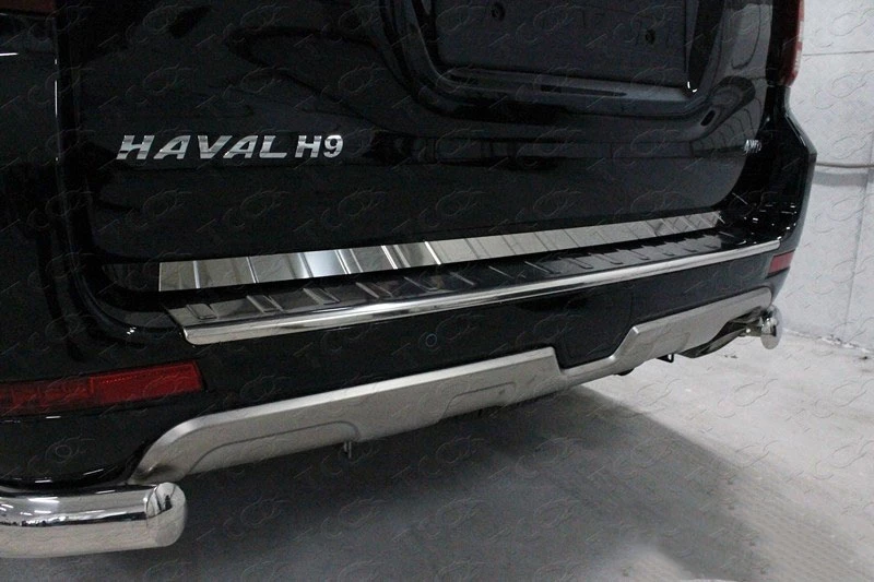 Накладка двери багажника зеркальный лист для Haval H9 I Рестайлинг