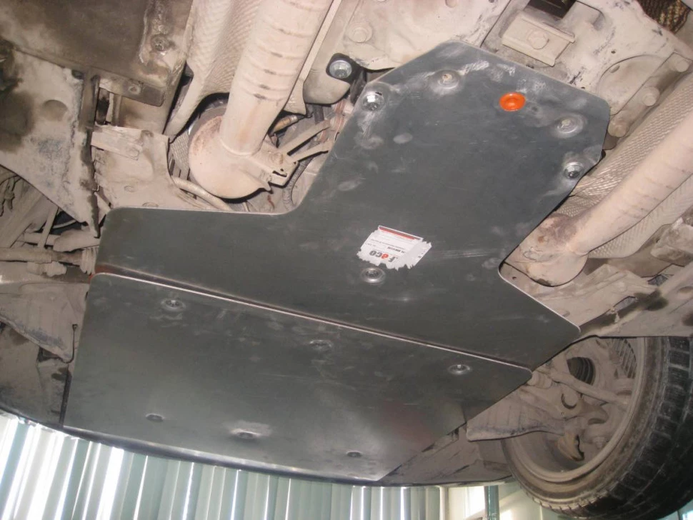 Защита картера и КПП (2 части) для Porsche Panamera I Рестайлинг