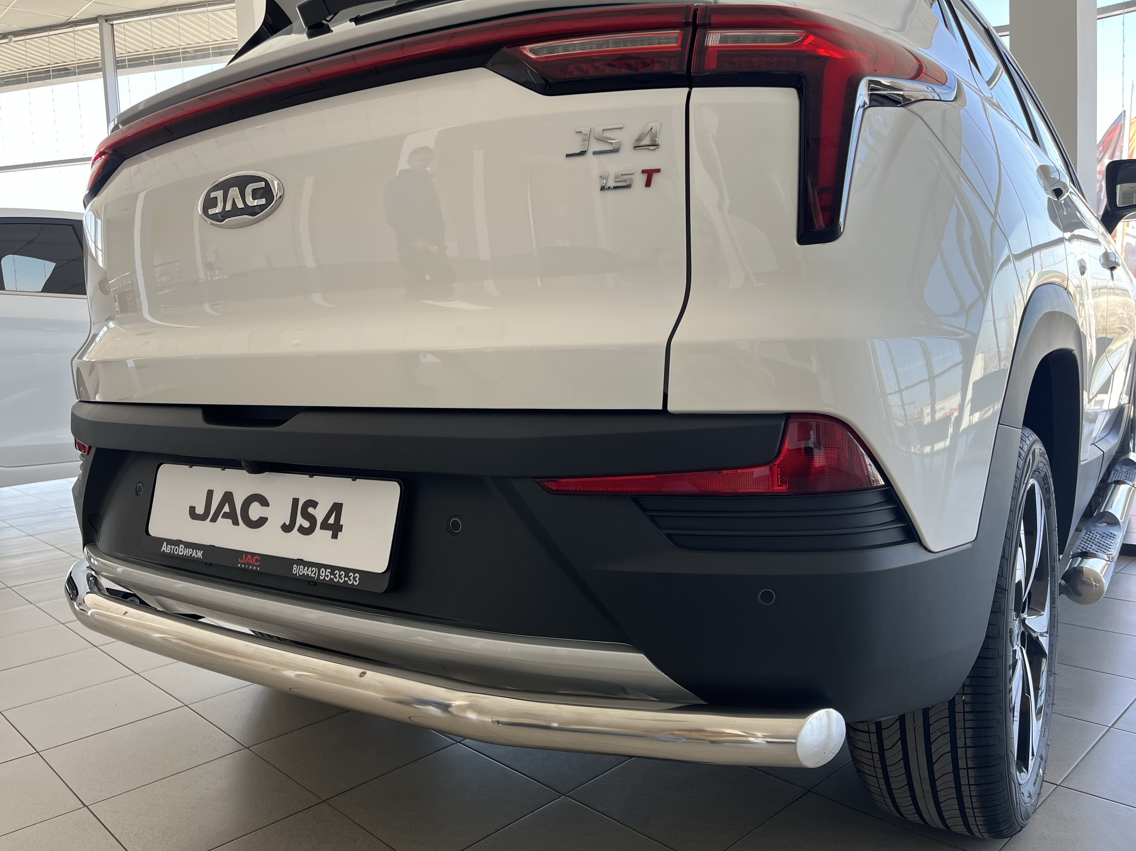 Защита заднего бампера d60 мм для JAC JS4 I