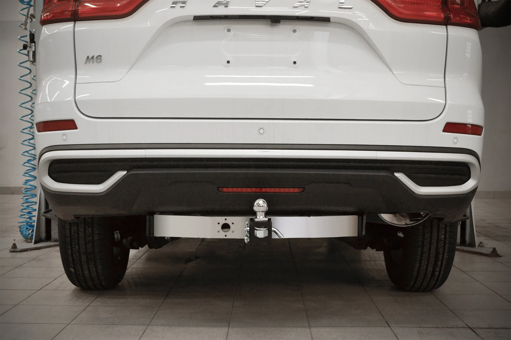 Фаркоп Pt group с типом шара E с нерж.накладкой для Haval M6 II