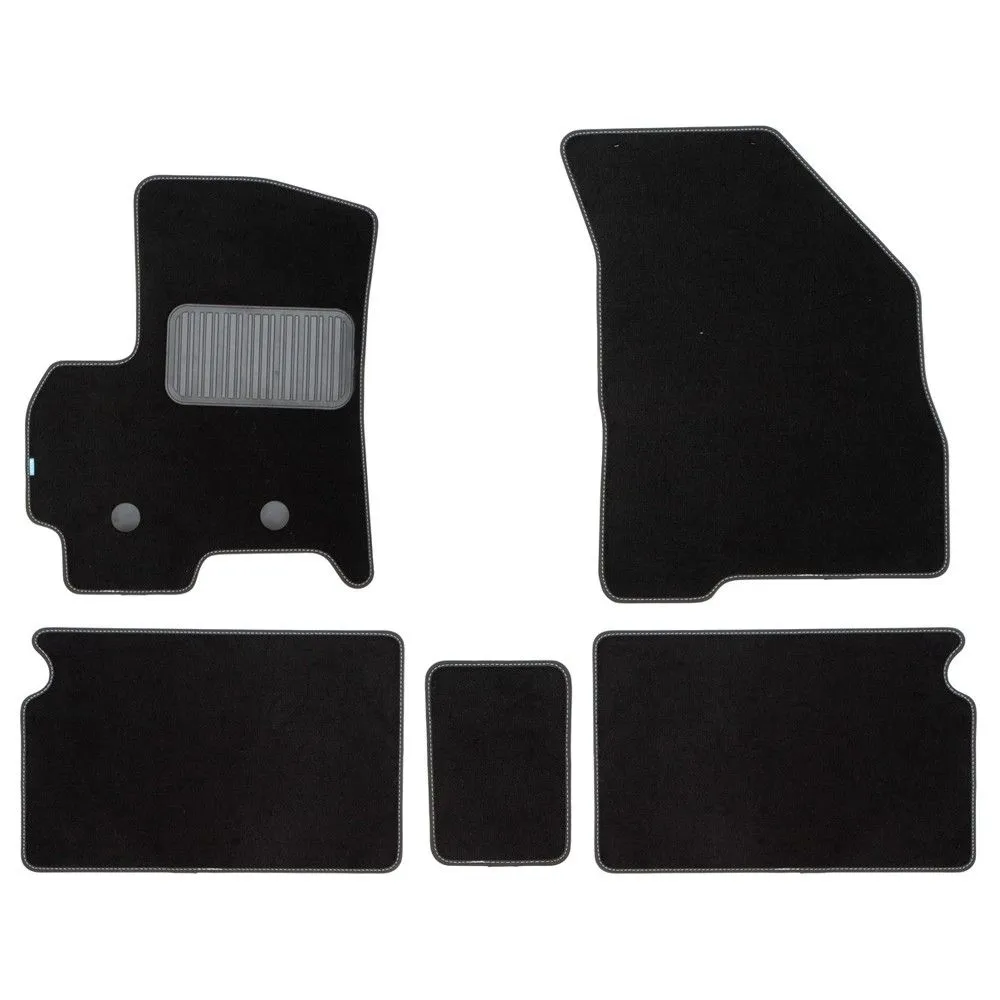 Коврики в салон Klever Premium 5шт для EXEED LX I Рестайлинг Черный