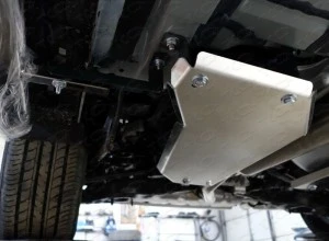 Защита правого бака для Mazda CX-5 I Рестайлинг  ТСС ZKTCC00128