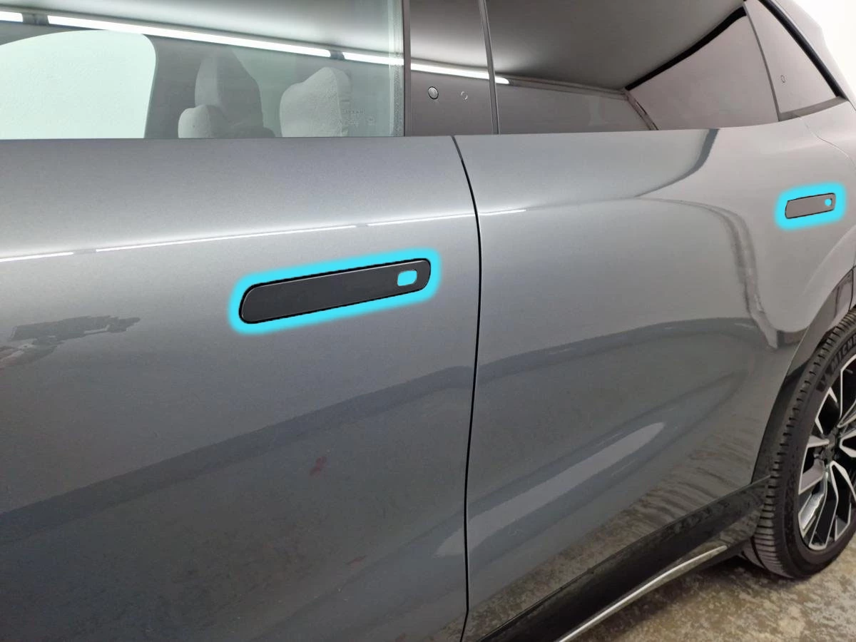 Наклейки на дверные ручки для Zeekr 7X I