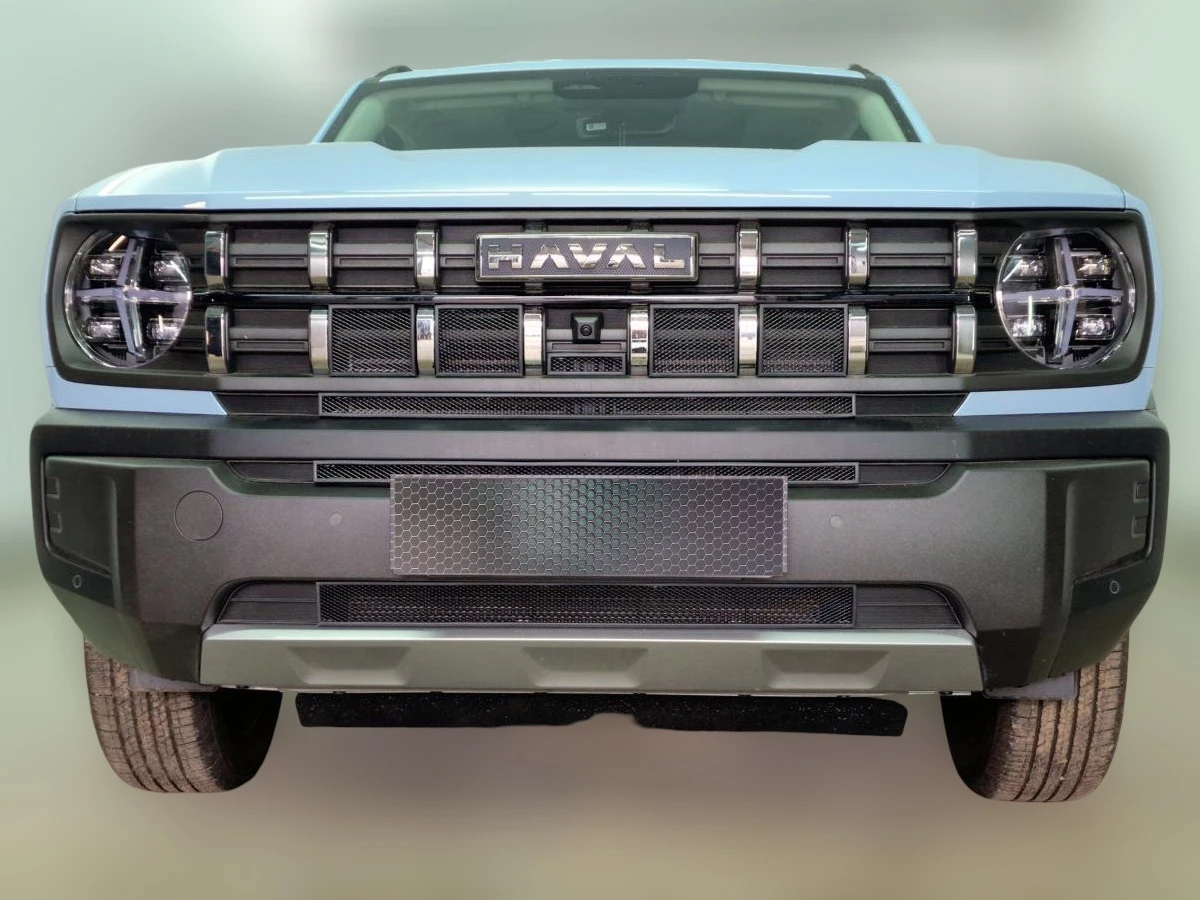 Комплект сеток black верх 5 частей и низ 3 части для Haval H3 I