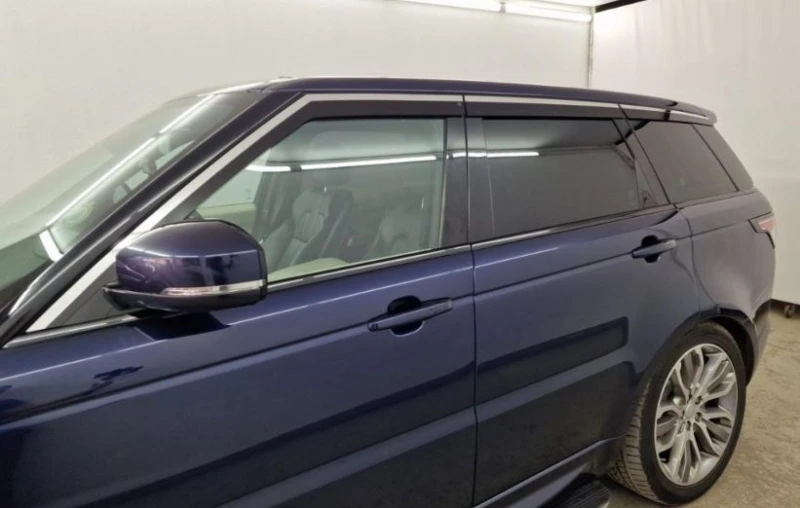 Дефлекторы окон с хром накладками 2D 6 шт для Land Rover Range Rover Sport I Рестайлинг Хром Стрелка 11 2D065-6C.S11