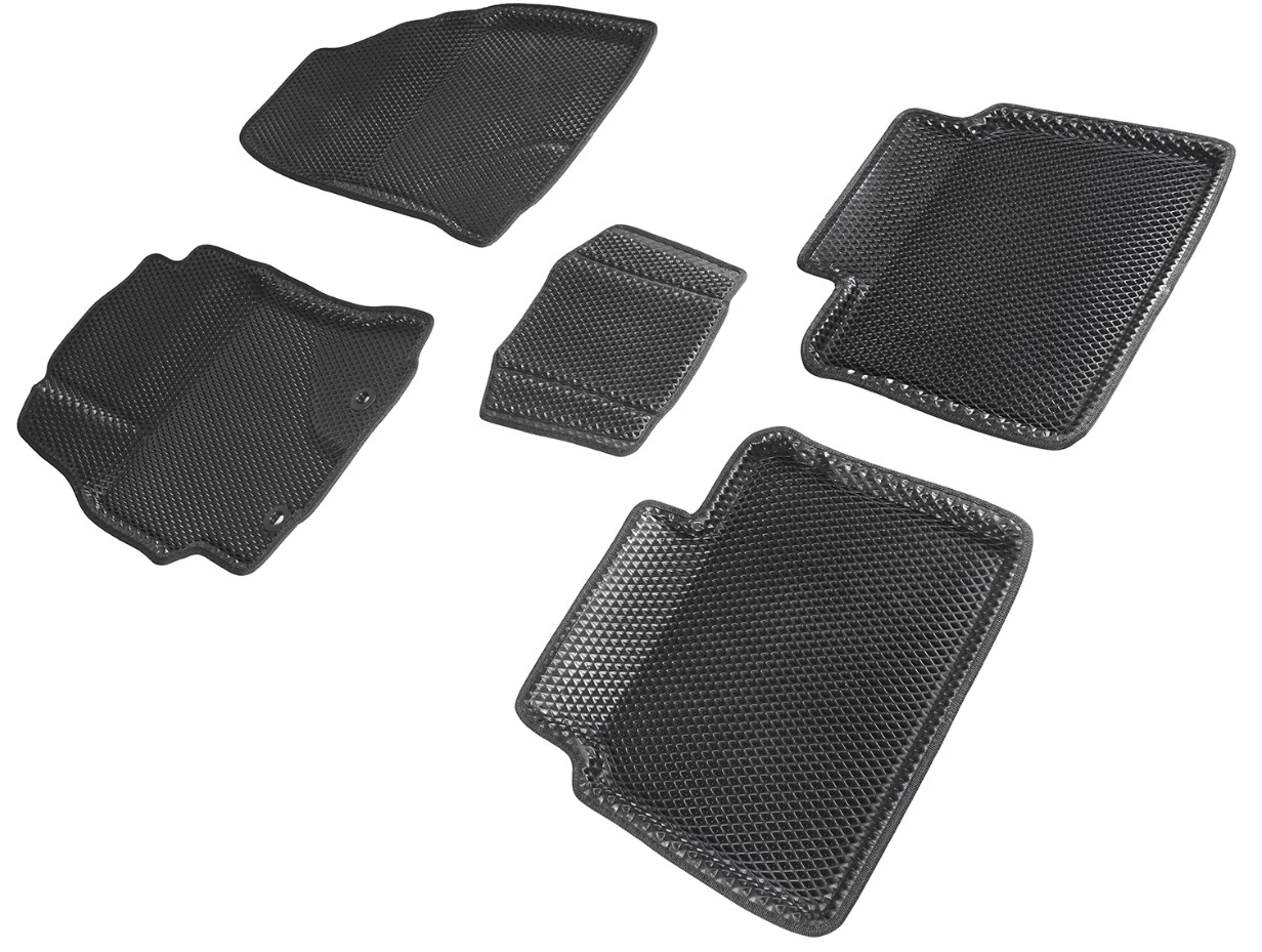 Коврики 3D EVA "РОМБ" для салона для Toyota Corolla XI (E160, E170, Е180)