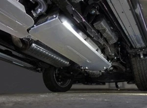 Защита топливного бака для Infiniti QX80 I Рестайлинг 3  ТСС ZKTCC00110