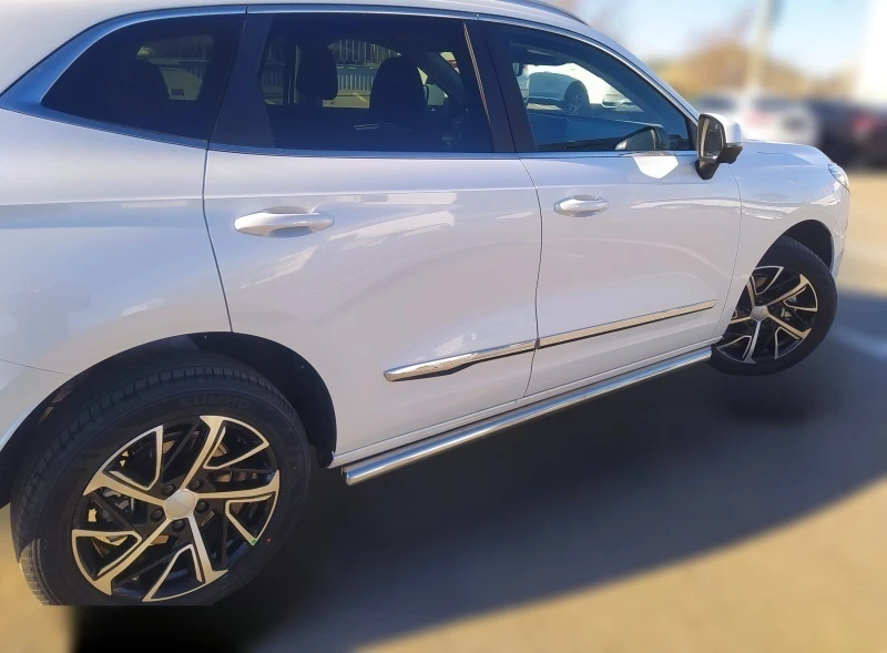 Пороги труба d60 мм для Haval Jolion I  Юко HVJ.21.32