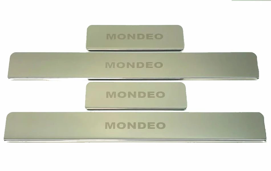 Накладки на пороги из нержавеющей стали 4шт. для Ford Mondeo V