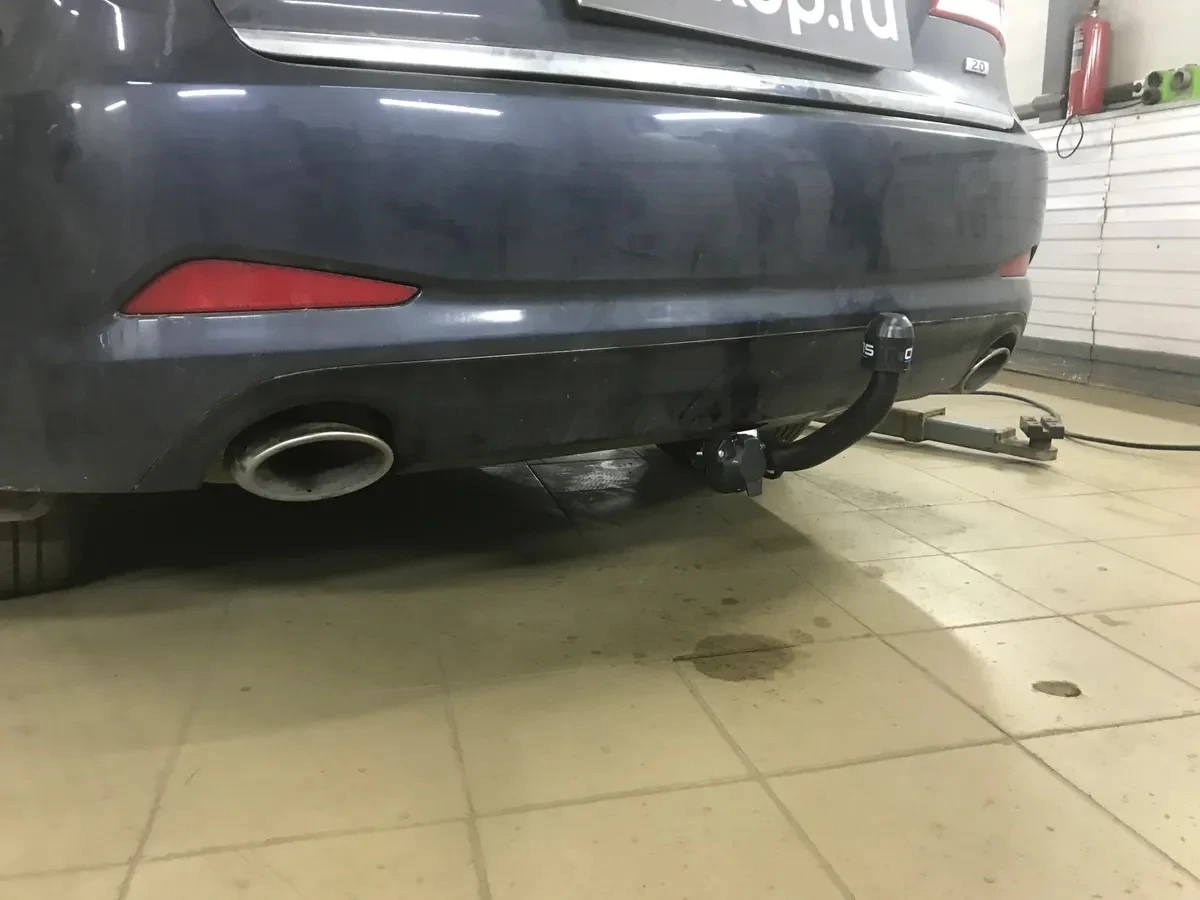 Фаркоп Oris c типом шара A для Hyundai i40 I Рестайлинг