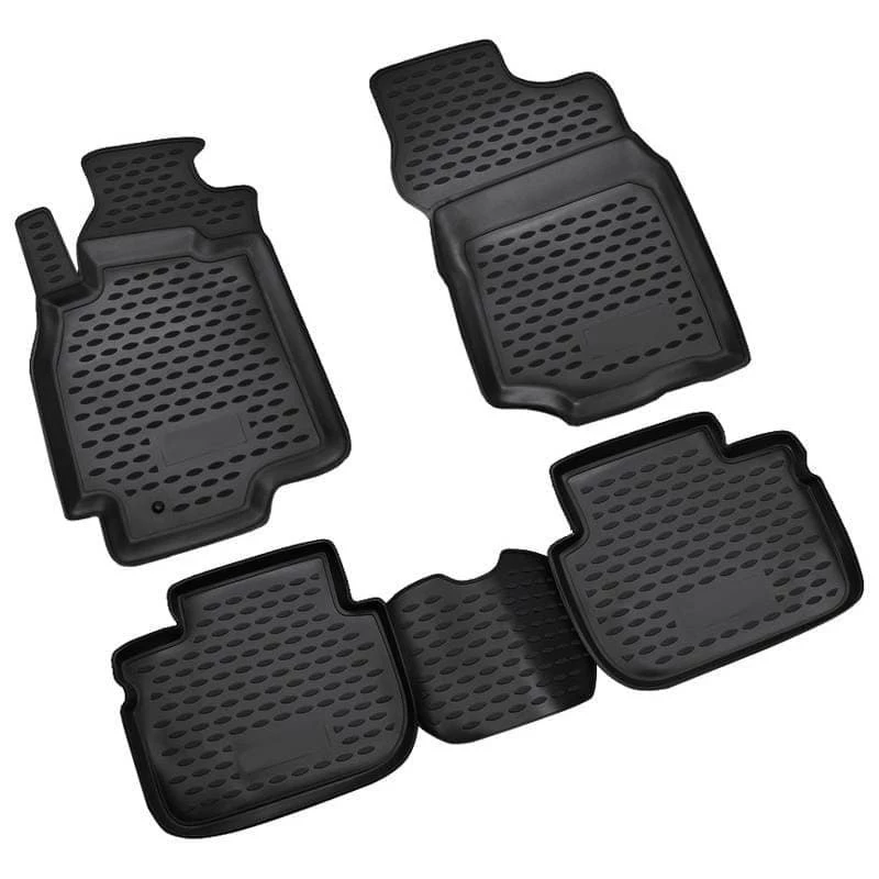 Коврики в салон полиуретан 4шт для Mitsubishi Lancer IX Рестайлинг