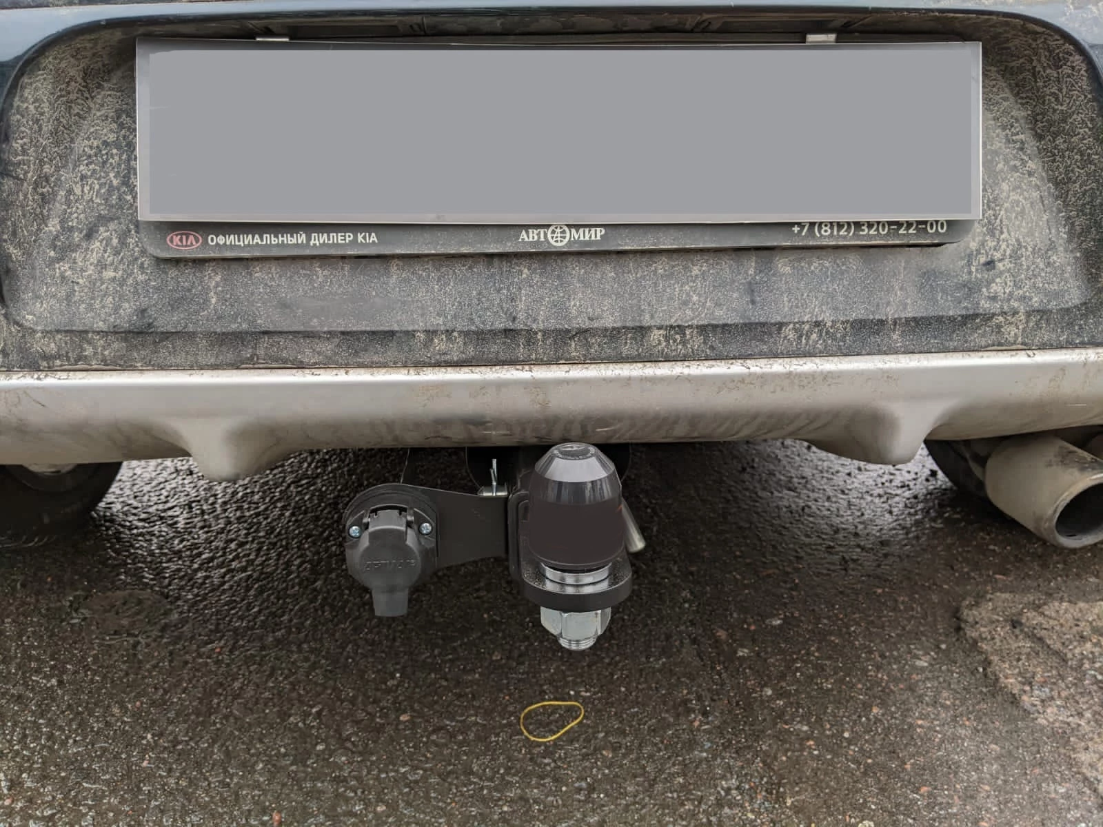 Фаркоп Pt group с типом шара E для Kia Soul III Рестайлинг