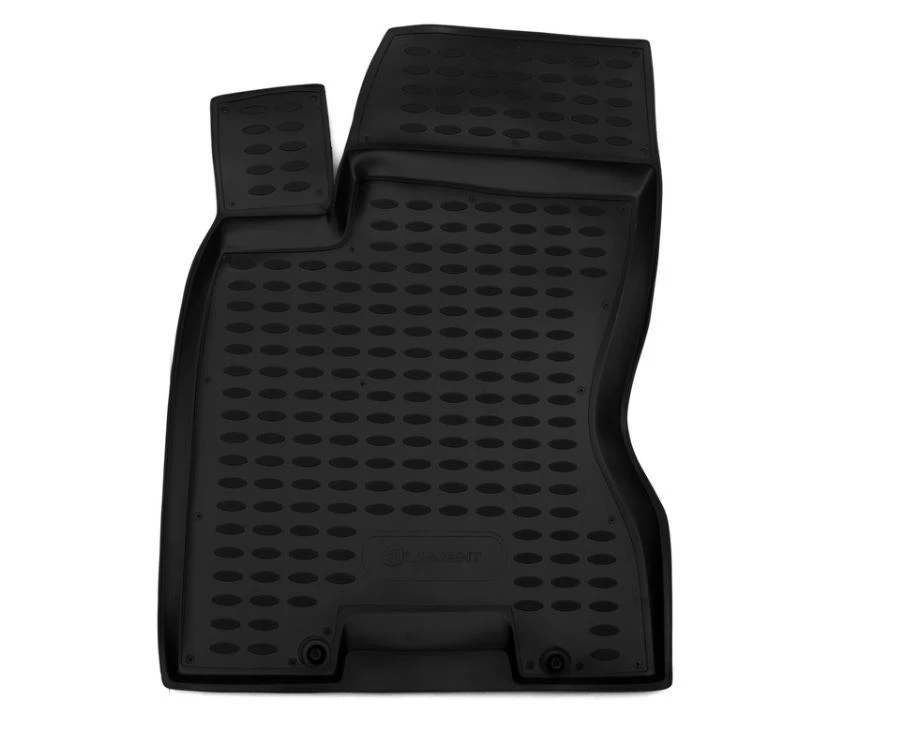 Коврик 3D в салон полиуретан для Nissan X-Trail II Черный Element ELEMENT01406210.FL