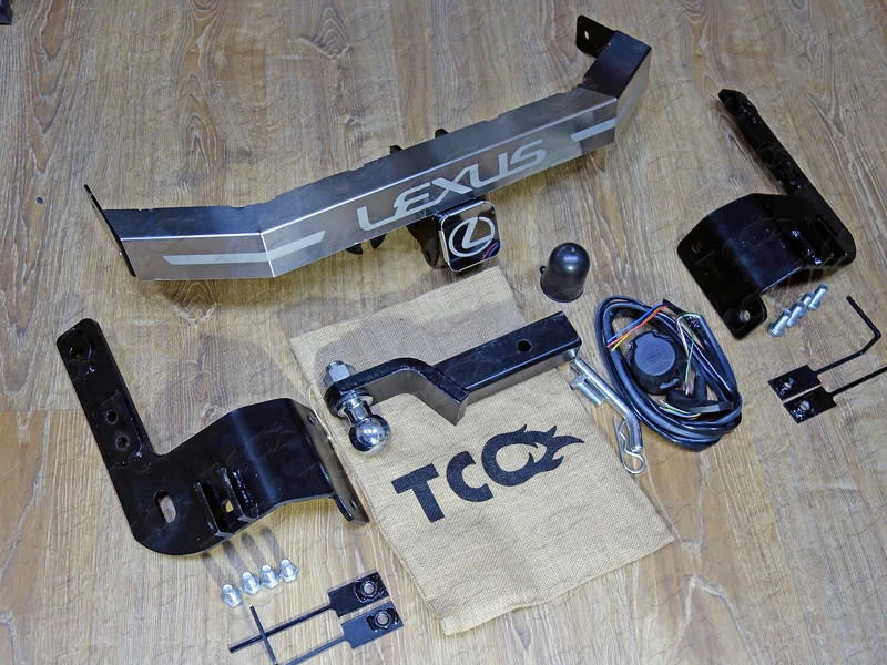 Фаркоп с типом шара Е нерж. для Lexus LX III Рестайлинг 2