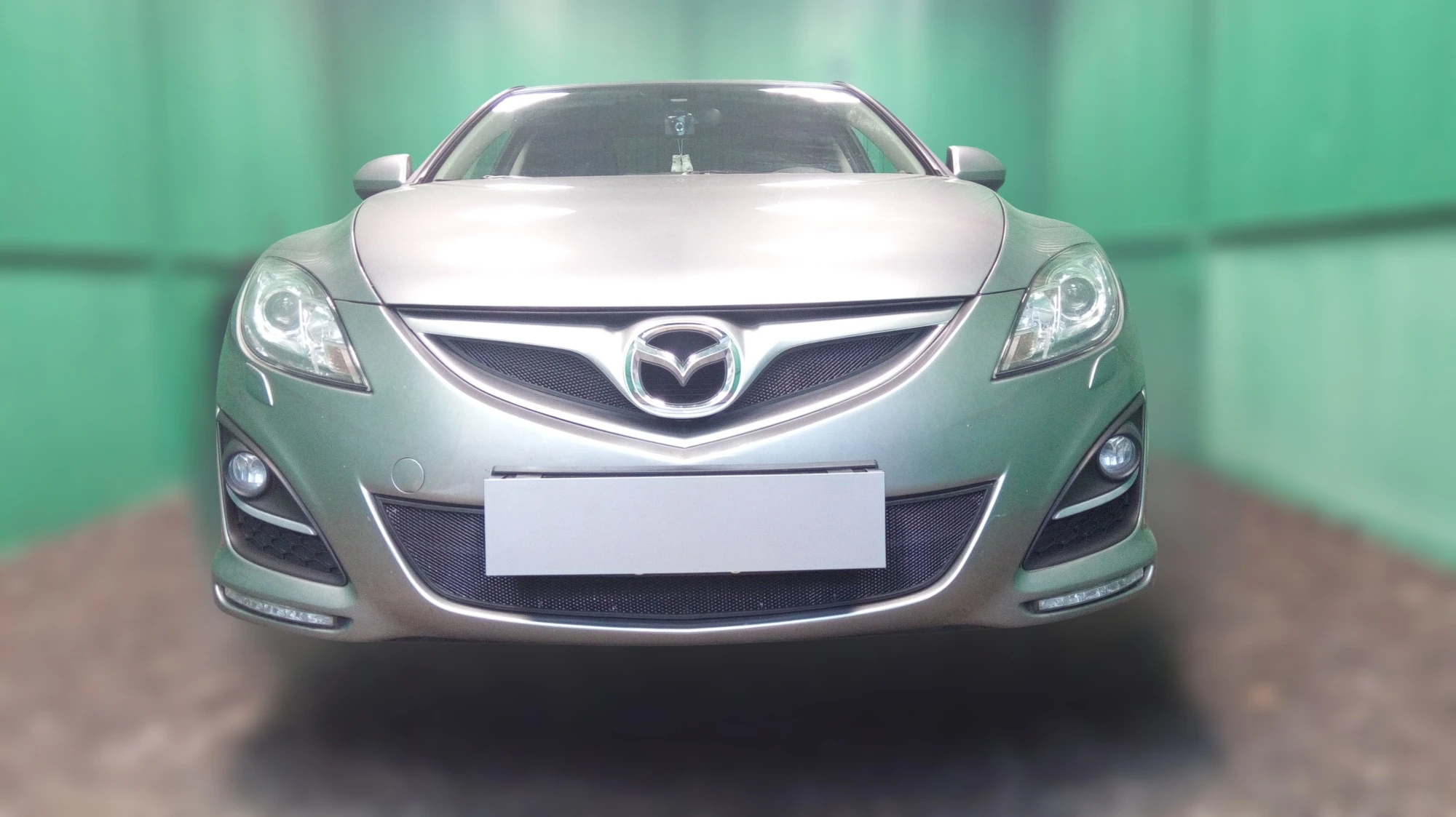 Комплект сеток black верх (Impuls Line) и низ для Mazda 6 II (GH) Рестайлинг