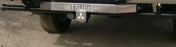 Фаркоп с типом шара Е нерж. для Mitsubishi L200 V  ТСС TCU00139N