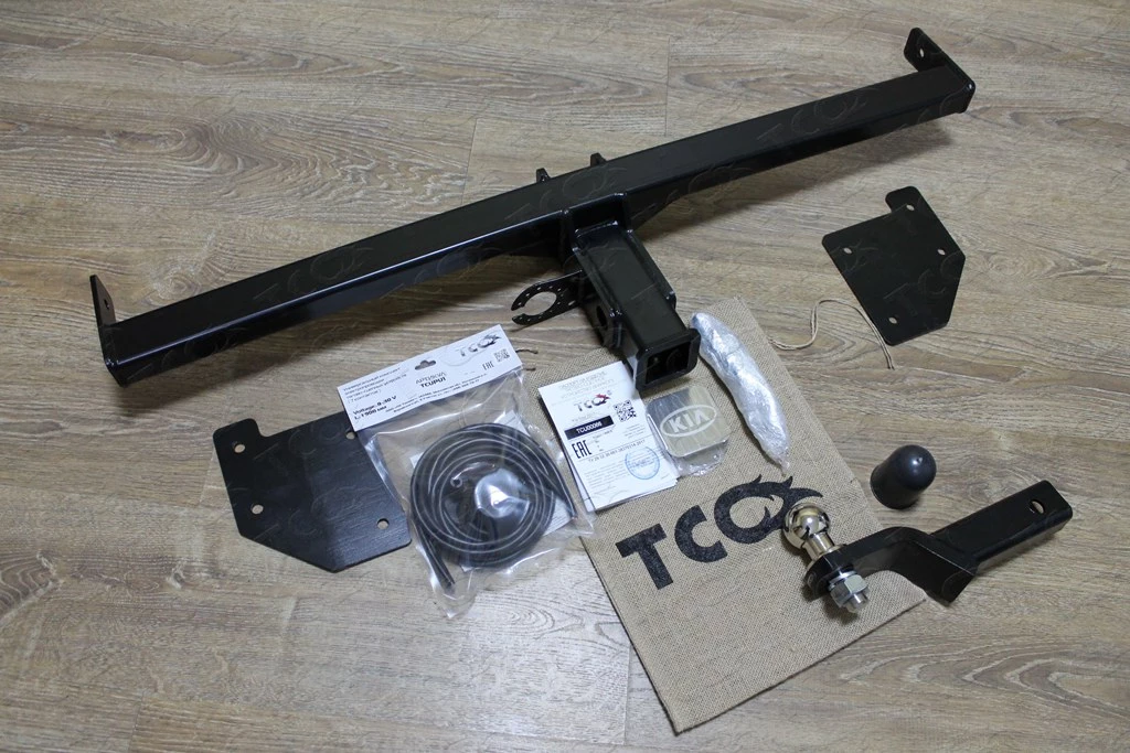 Фаркоп с типом шара Е для Kia Soul EV I  ТСС TCU00066