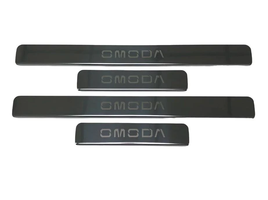 Накладки на пороги из нержавеющей стали 4шт. для Omoda C5 I