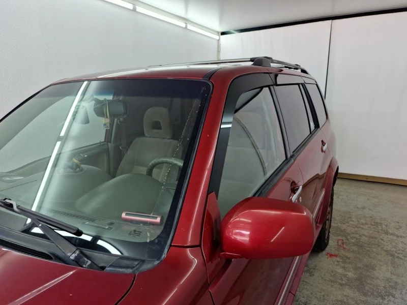 Дефлекторы окон 2D 6 шт. для Suzuki Grand Vitara XL-7 I Рестайлинг Черный Стрелка 11 2D344-6.S11