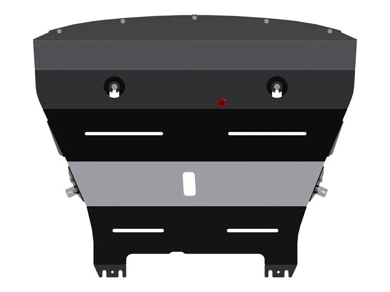 Защита картера и КПП для Geely Emgrand X7 I Рестайлинг 2