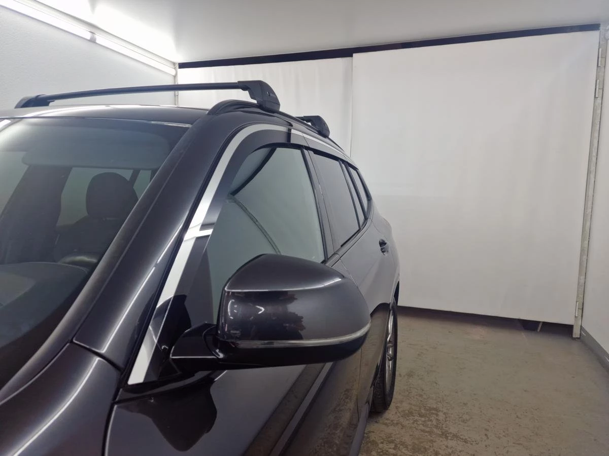 Дефлекторы окон с хром накладками 2D 6 шт для BMW X3 III (G01) Рестайлинг