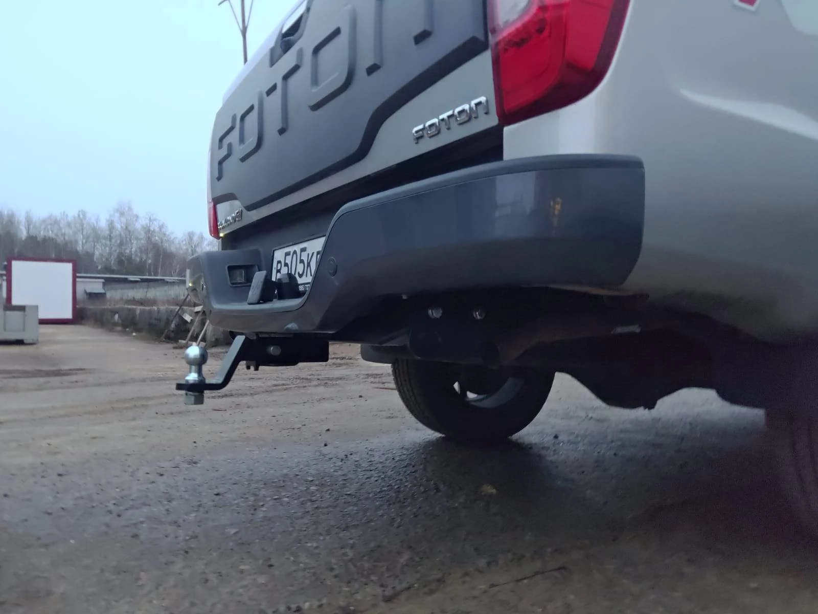 Фаркоп Bizon с типом шара Е для Foton Tunland G7