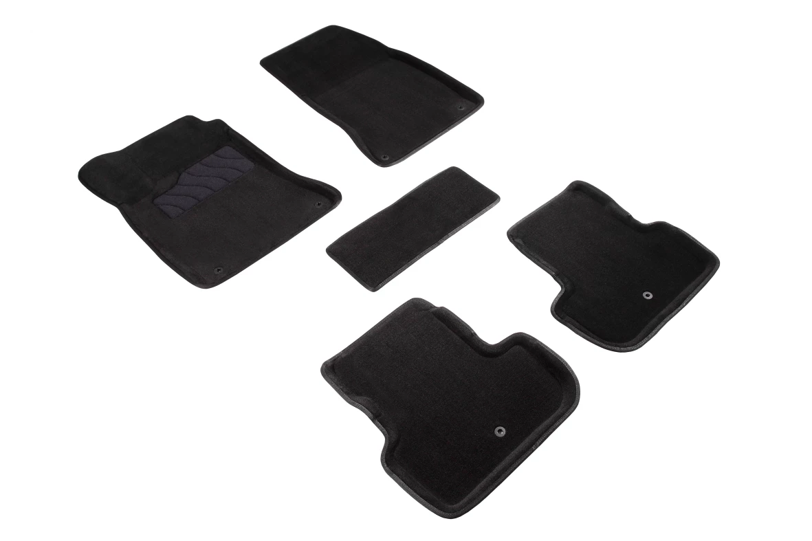 Коврики 3D ВОРС в салон для Infiniti Q30 Черный