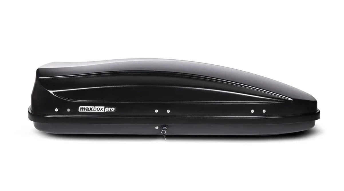 Автобокс MaxBox PRO 460 (средний) двустороннее открывание Черный