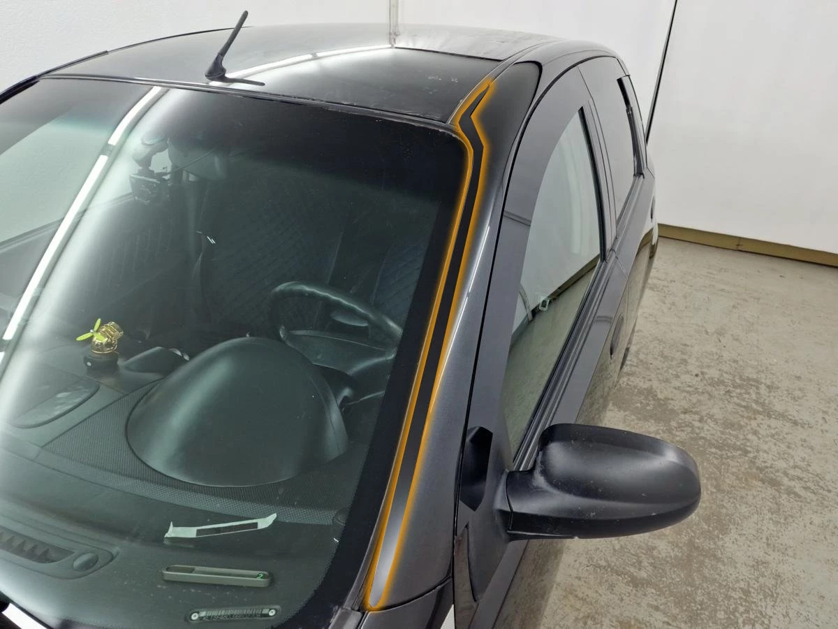 Водосток лобового стекла Премиум для Chevrolet Aveo I