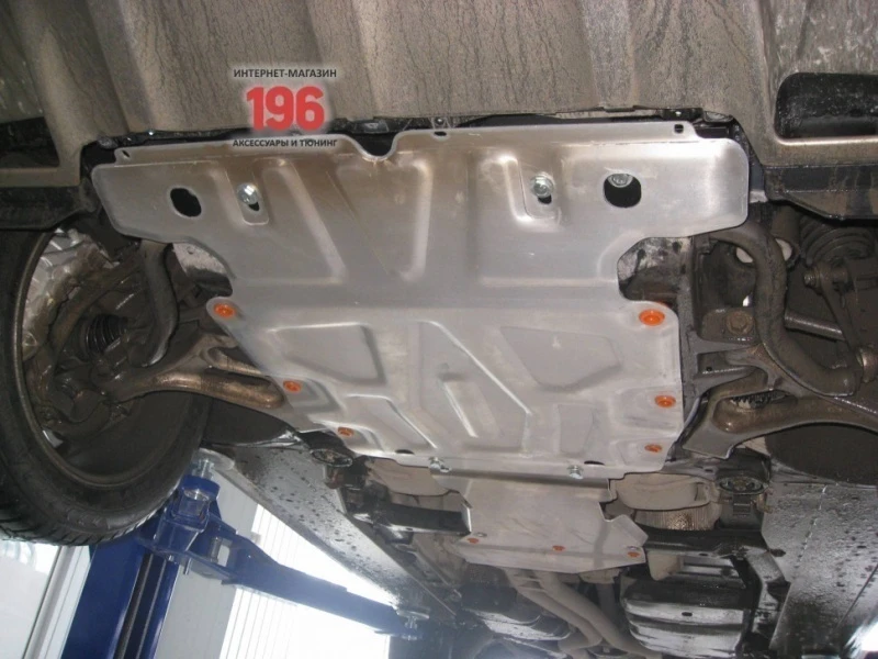Защита картера для Volkswagen Touareg I Рестайлинг  Alfeco ALF5001AL4