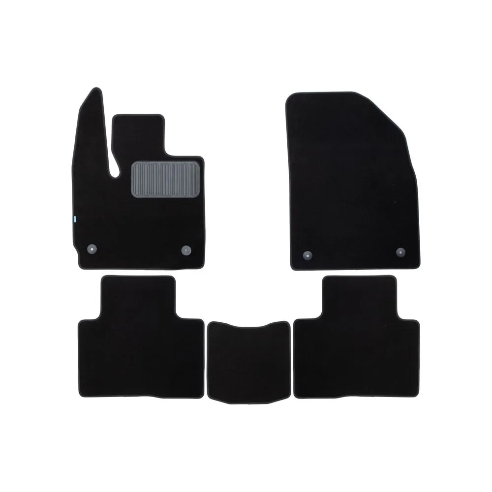 Коврики в салон Klever Premium 5шт для EXEED TXL I Рестайлинг 1 Черный