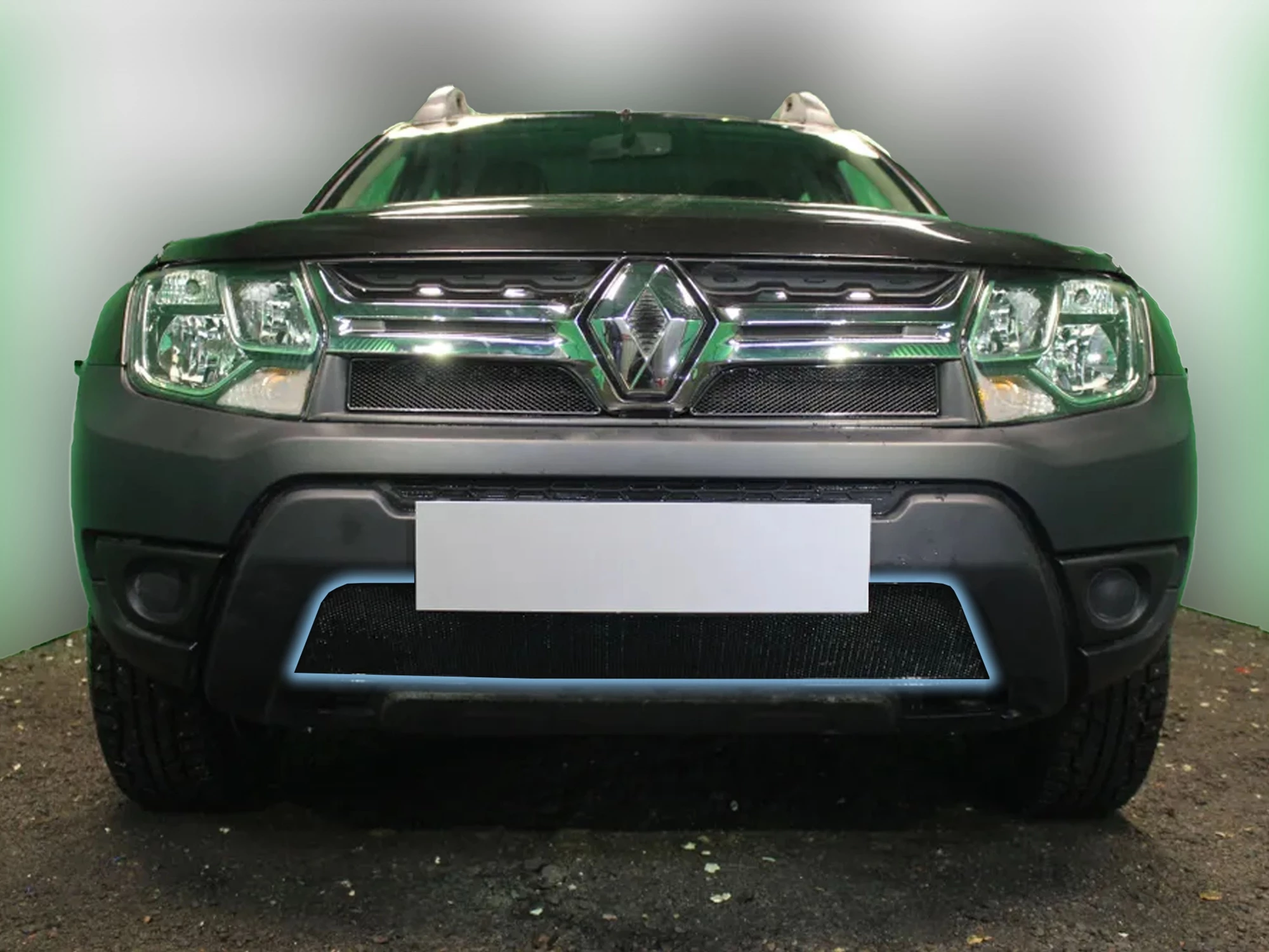 Защитная сетка радиатора для Renault Duster I