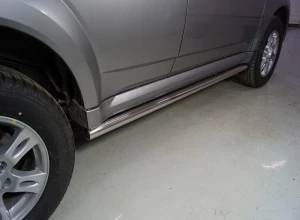 Пороги труба 60,3 мм для Haval H5 I